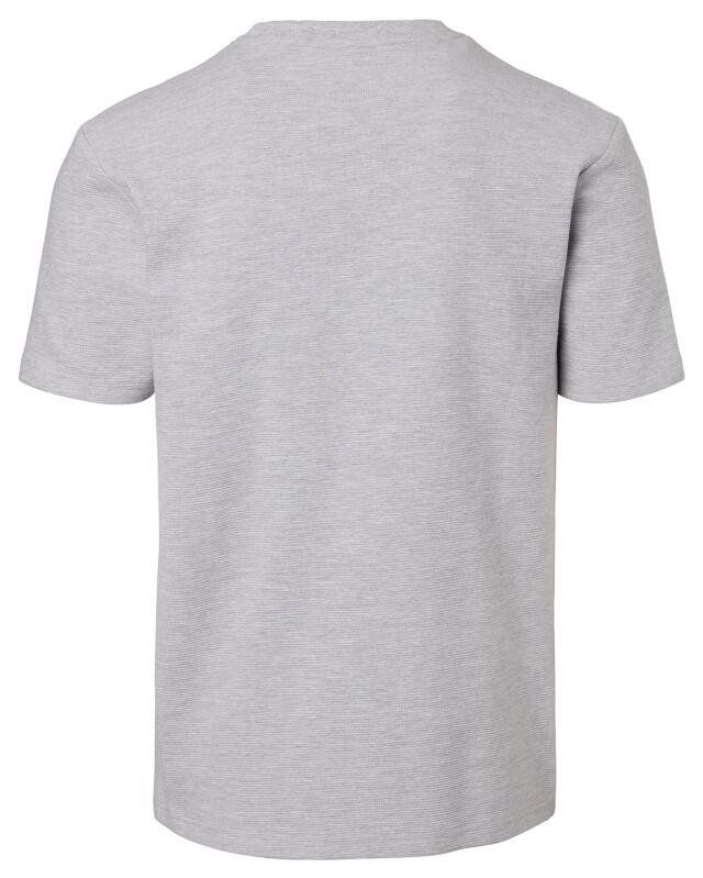 تيشيرت مضلع للرجال، رمادي مبرقش (KiK Rippshirt (grau melange)) — KiK, منتج ألماني أصلي في المغرب
