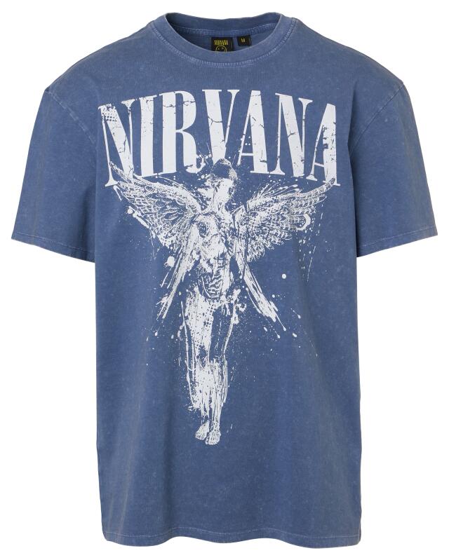 T-shirt homme, bleu jean (KiK T-Shirt in Jeansblau (jeansblau)) — KiK, produit allemand authentique au Maroc