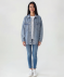 Oversized Jeansjacke jeansblau hell