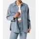 Oversized Jeansjacke