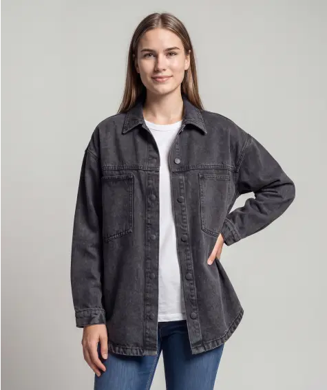 Oversized Jeansjacke