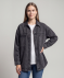 Oversized Jeansjacke jeans grau
