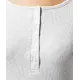 Camiseta de manga larga acanalada