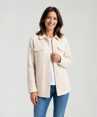 Helle Flanelljacke