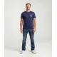 T-Shirt mit Front- und Backprint