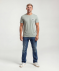 T-Shirt mit Front- und Backprint hellgrün