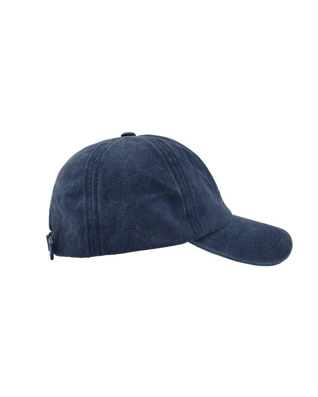 Casquette en coton homme, bleu jean délavé — KiK, produit allemand authentique au Maroc