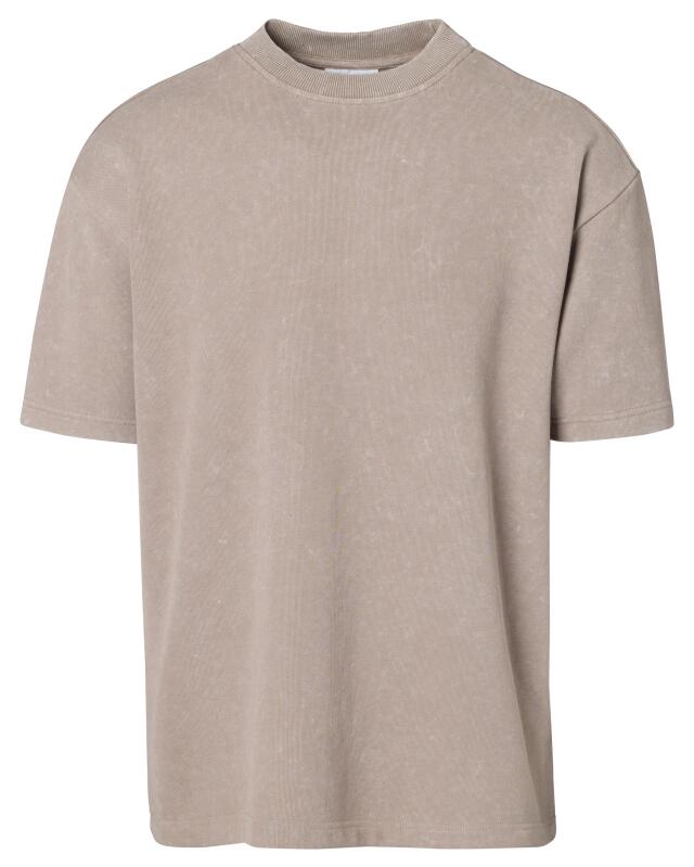 T-shirt homme, taupe (KiK T-Shirt (taupe)) — KiK, produit allemand authentique au Maroc