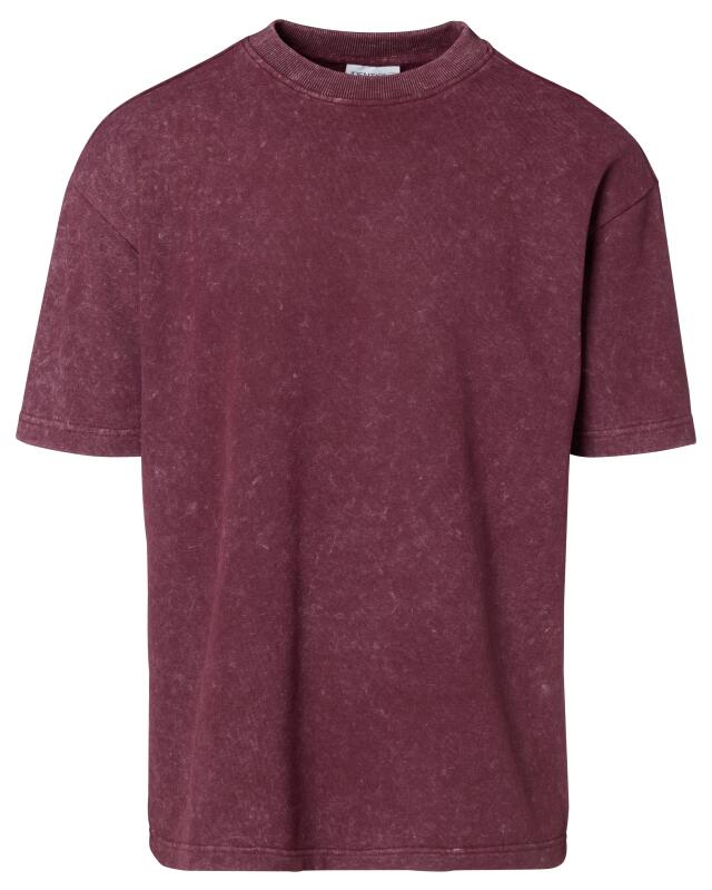 T-shirt homme, bordeaux (KiK T-Shirt (bordeaux)) — KiK, produit allemand authentique au Maroc