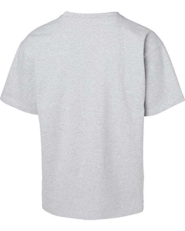 T-shirt with embroidery for men, grey marl (KiK T-Shirt mit Stickerei (grau melange)) — KiK, authentic German product in Morocco