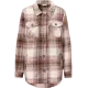 Chaqueta de franela con mezcla de lana
