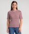 Gestreiftes Shirt rot/weiß