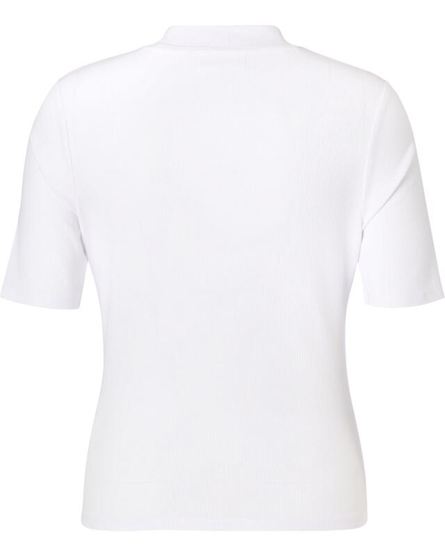 تيشيرت بأزرار زخرفية للنساء، أبيض (KiK T-Shirt mit Zierknöpfen (weiß)) — KiK, منتج ألماني أصلي في المغرب