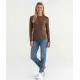 T-shirt met lange mouwen en een gestructureerd patroon