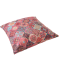 Buntes Kissen rot gemustert
