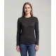 Camiseta de manga larga con estampado texturizado