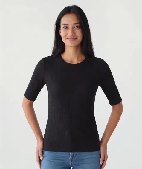 Geripptes Shirt