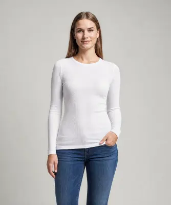 Basic Langarmshirt
