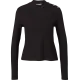 Camiseta de manga larga con botones decorativos