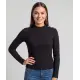 Camiseta de manga larga con botones decorativos