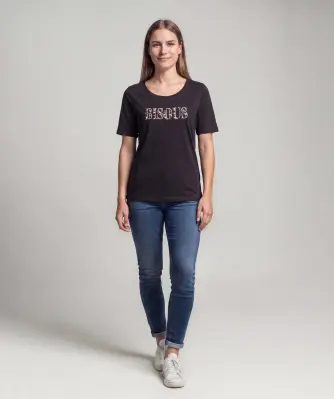 T-Shirt mit Schriftzug