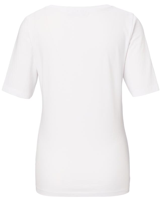 تيشيرت بكتابة للنساء، أبيض (KiK T-Shirt mit Schriftzug (weiß)) — KiK, منتج ألماني أصلي في المغرب