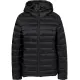 Einfarbige Steppjacke