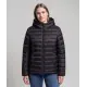 Einfarbige Steppjacke