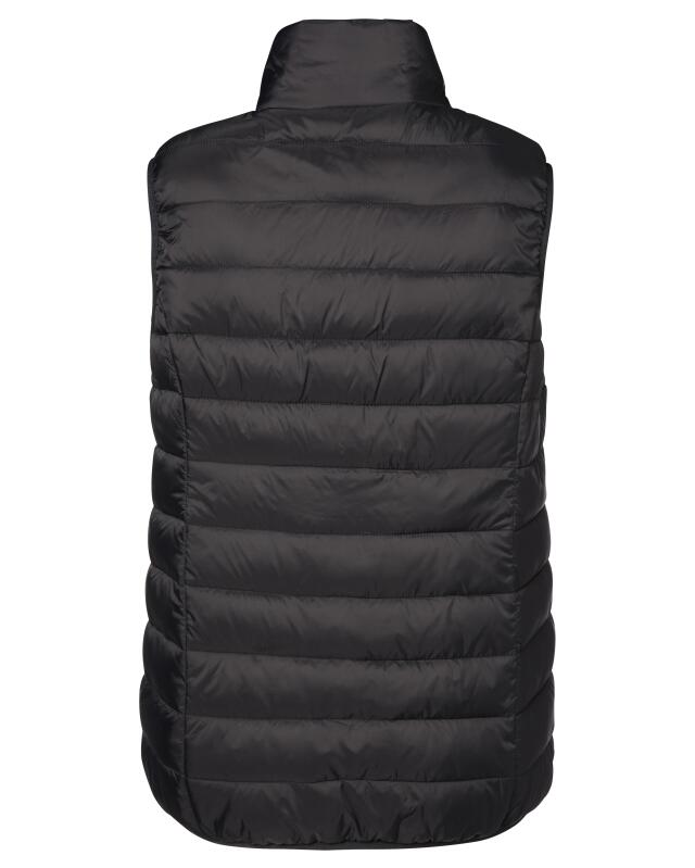 Gilet sans manches matelassé à col montant femme, noir (KiK Steppweste mit Stehkragen (schwarz)) — KiK, produit allemand authentique au Maroc