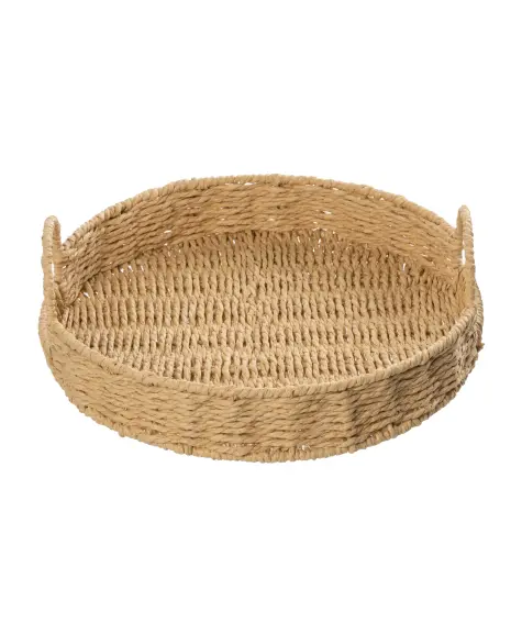 Dekotablett mit Papierbespannung