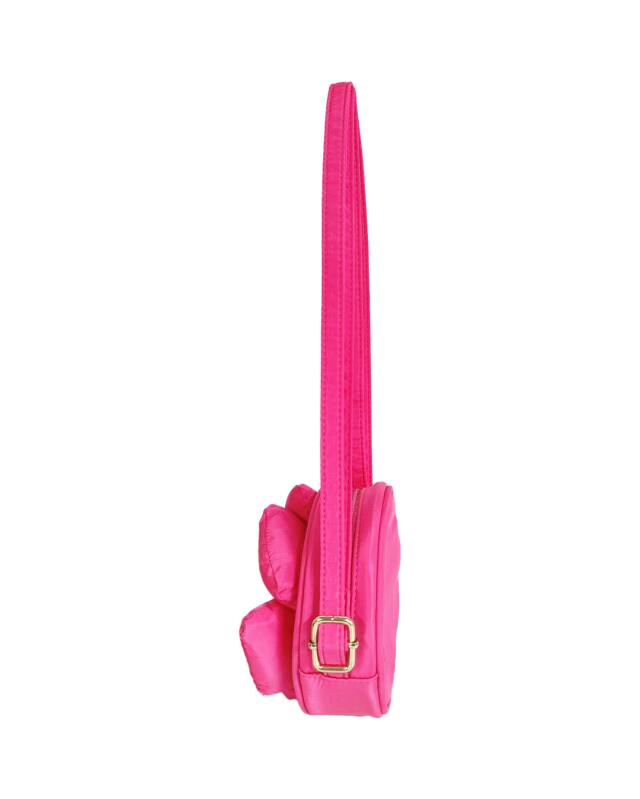 حقيبة كتف بتصميم زهرة للبنات، فوشيا (KiK Umhängetasche Blume (pink)) — KiK, منتج ألماني أصلي في المغرب