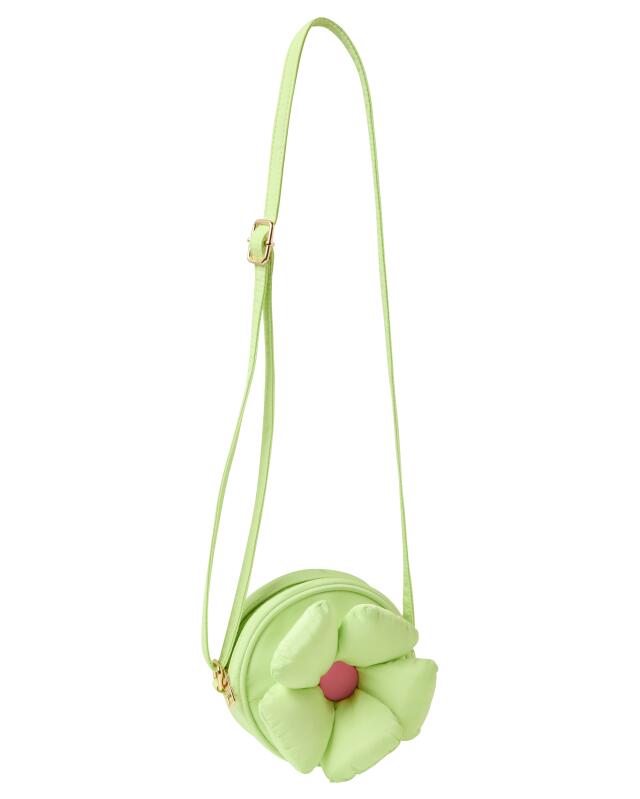 Flower crossbody bag for girls, light green (KiK Umhängetasche Blume (hellgrün)) — KiK, authentic German product in Morocco