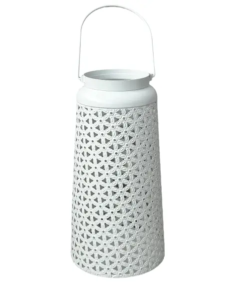 Laterne mit Blumenmuster