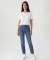 Modische Mom-Jeans jeansblau dunkel