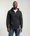 Sweatvest met waseffecten zwart