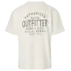 Camiseta con estampado en la parte delantera y trasera