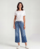 Jeans-Culotte in 7/8-Länge jeansblau dunkel
