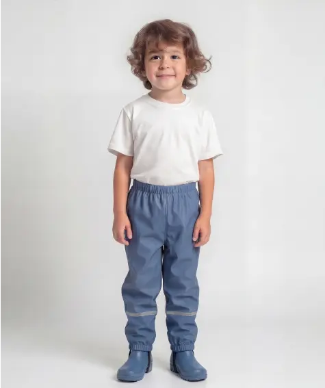 Regenhose mit elastischem Bund