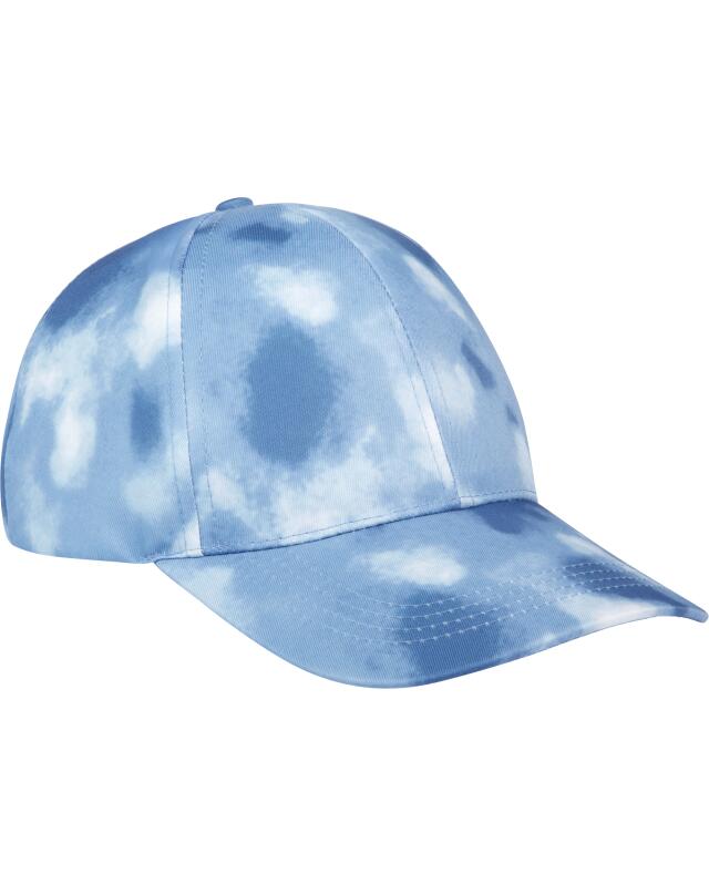 Batik-look cap for women, denim blue — KiK, authentic German product in Morocco