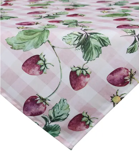 Wasserabweisende Mitteldecke mit Früchten