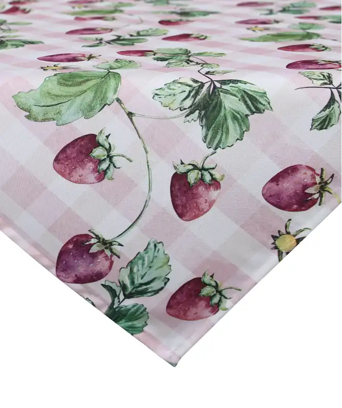 Wasserabweisende Mitteldecke mit Früchten