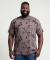 T-Shirts mit Allover-Print grau gemustert