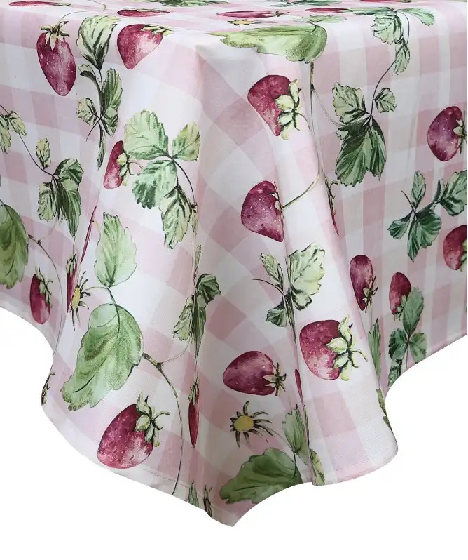 Wasserabweisende Tischdecke mit Früchten