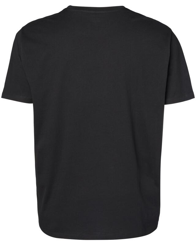 T-shirt simple homme, noir (KiK Schlichtes T-Shirt (schwarz)) — KiK, produit allemand authentique au Maroc