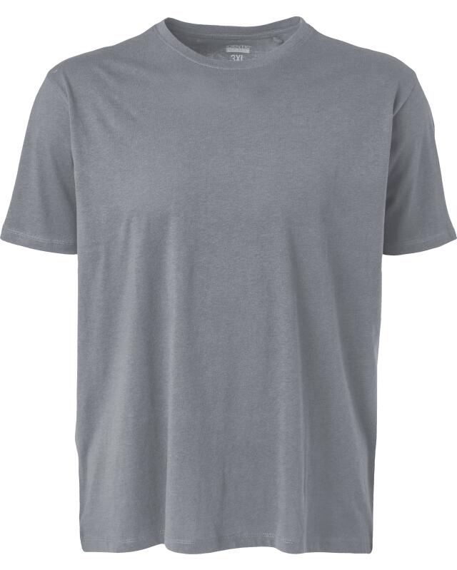 T-shirt simple homme, gris (KiK Schlichtes T-Shirt (grau)) — KiK, produit allemand authentique au Maroc