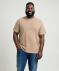 Schlichtes T-Shirt taupe