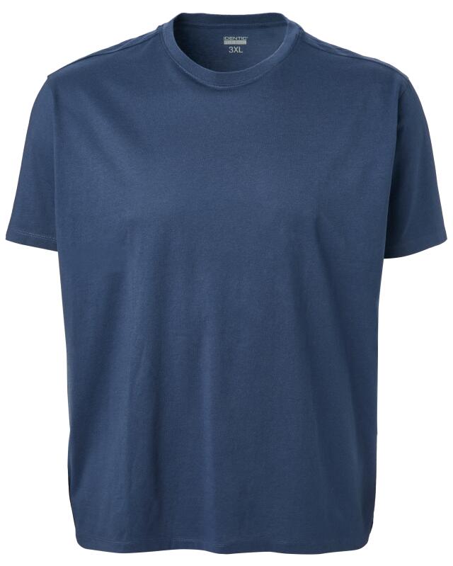 تيشيرت سادة للرجال، كحلي (KiK Schlichtes T-Shirt (dunkelblau)) — KiK, منتج ألماني أصلي في المغرب