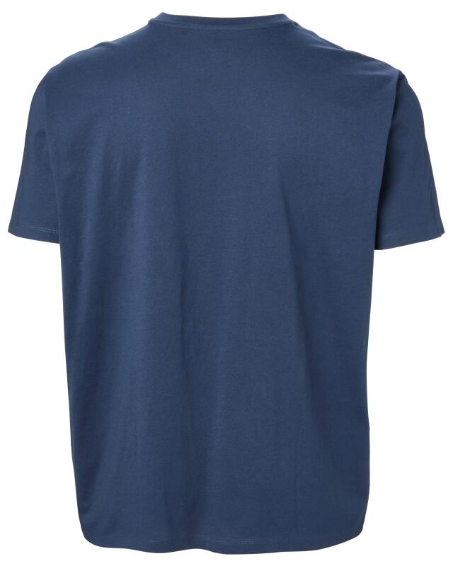 تيشيرت سادة للرجال، كحلي (KiK Schlichtes T-Shirt (dunkelblau)) — KiK, منتج ألماني أصلي في المغرب