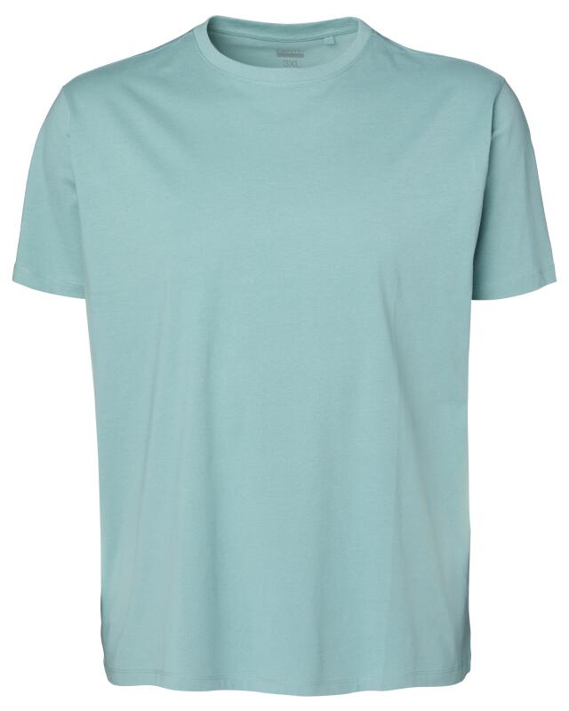 تيشيرت سادة للرجال، أزرق بترولي (KiK Schlichtes T-Shirt (petrol)) — KiK, منتج ألماني أصلي في المغرب