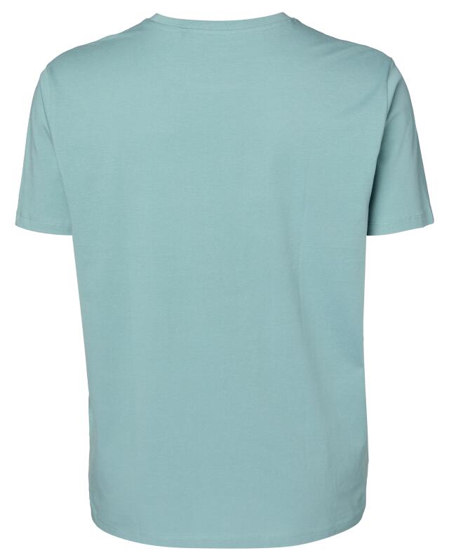 تيشيرت سادة للرجال، أزرق بترولي (KiK Schlichtes T-Shirt (petrol)) — KiK, منتج ألماني أصلي في المغرب